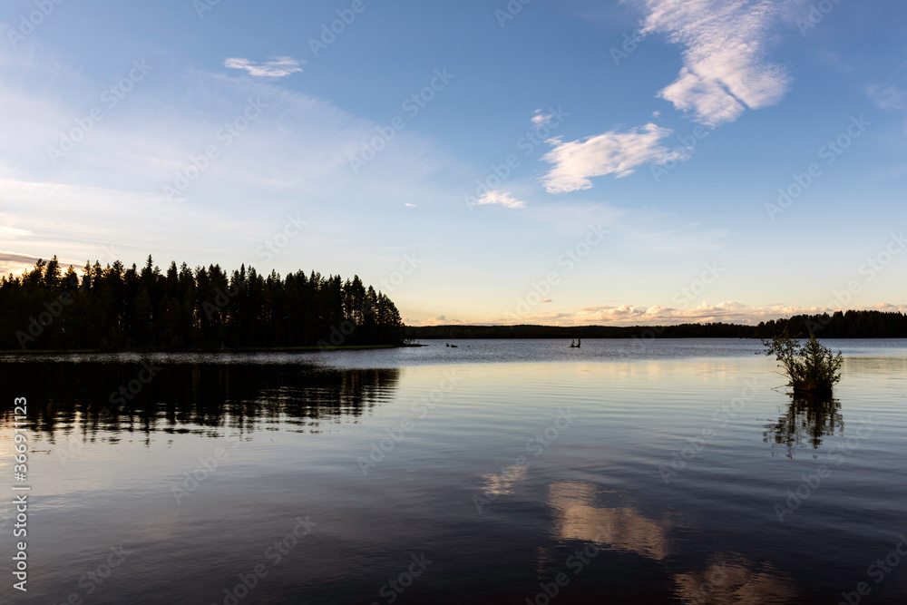 Calm Evening Lake