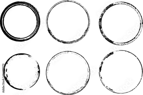 Edges Vector Set . Design Elements . Grunge Borders , Dividers or Brush Strokes .