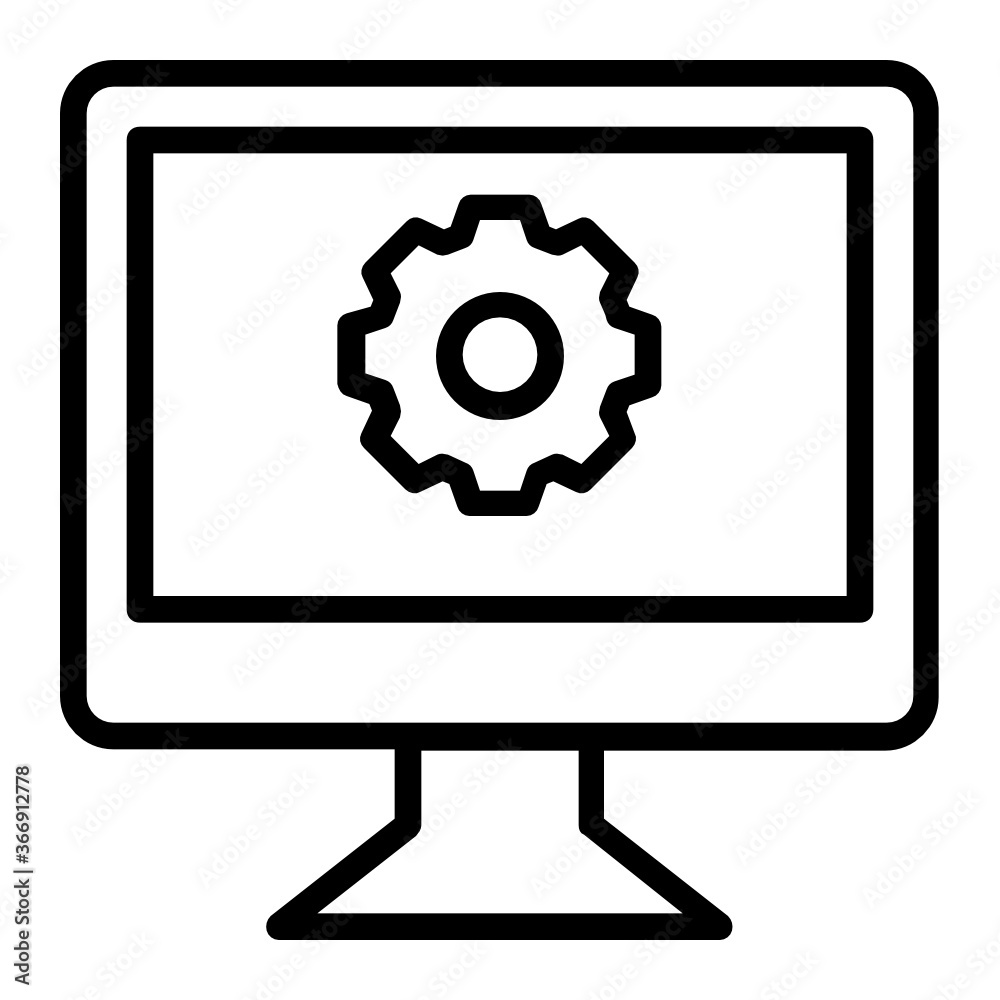 Computer Repair Concept Vector Icon Design, Hardware Repairing Services Business Symbol on White background Computer Repair Concept Vector Icon Design, Hardware Repairing Services Business Symbol on White background