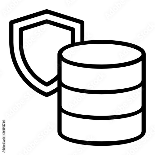 Insurance Firm Concept Vector Icon Design, Asset Security and Protection Services Business Symbol on White background 