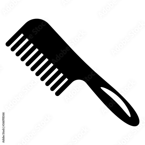 
Detangling hair comb solid design 

