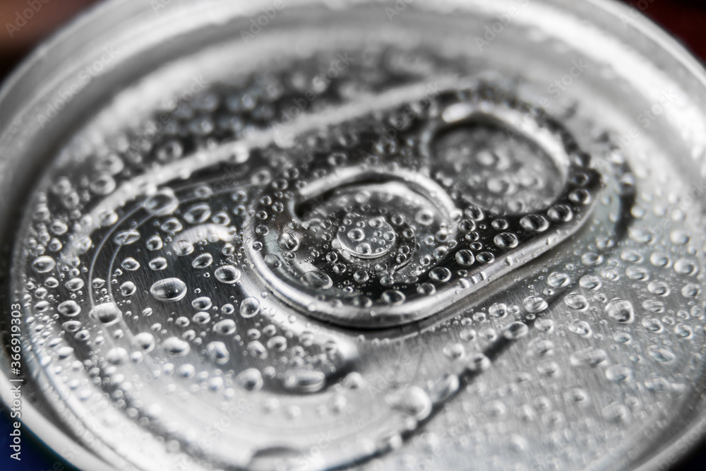 aluminum can with carbonated water, energy drinks or beer. aluminum can with carbonated water, energy drinks or beer.