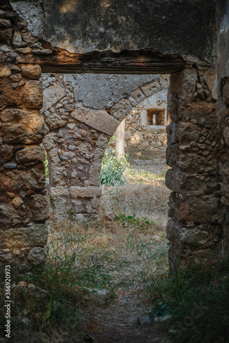 ruins of the ancient fortress  arch