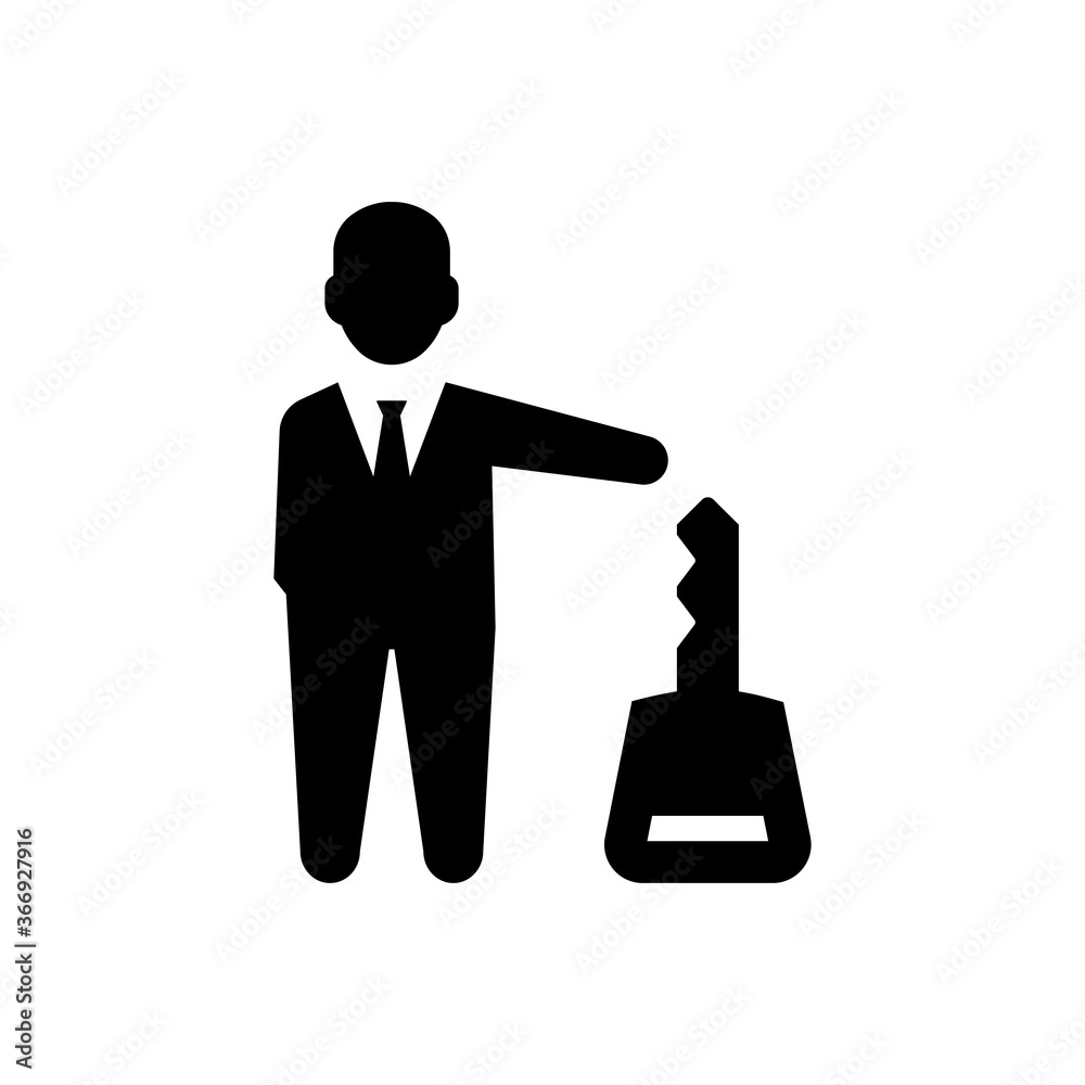 Business Security Icon Business Security Icon