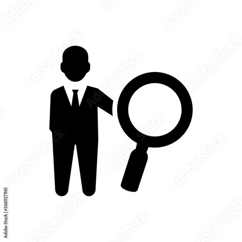 Looking Employee Icon