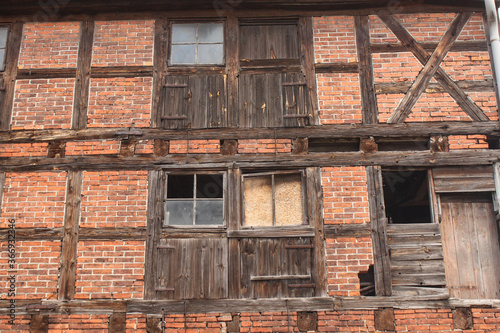 Historischer Speicher an der Uecker in Pasewalk photo