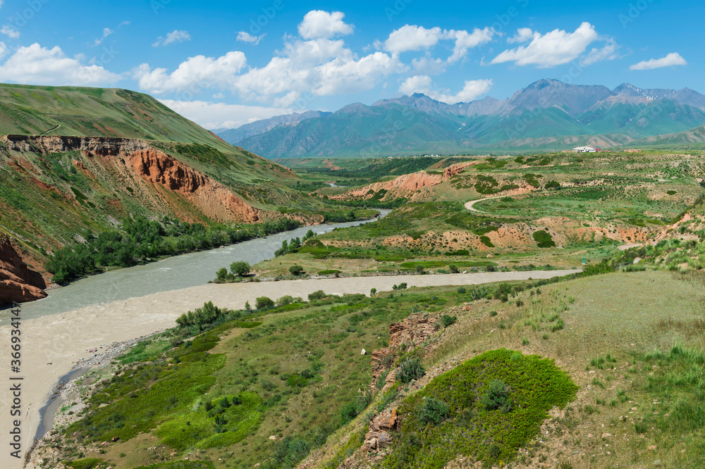 Eki Naryn gorge, Naryn Region, Kyrgyzstan