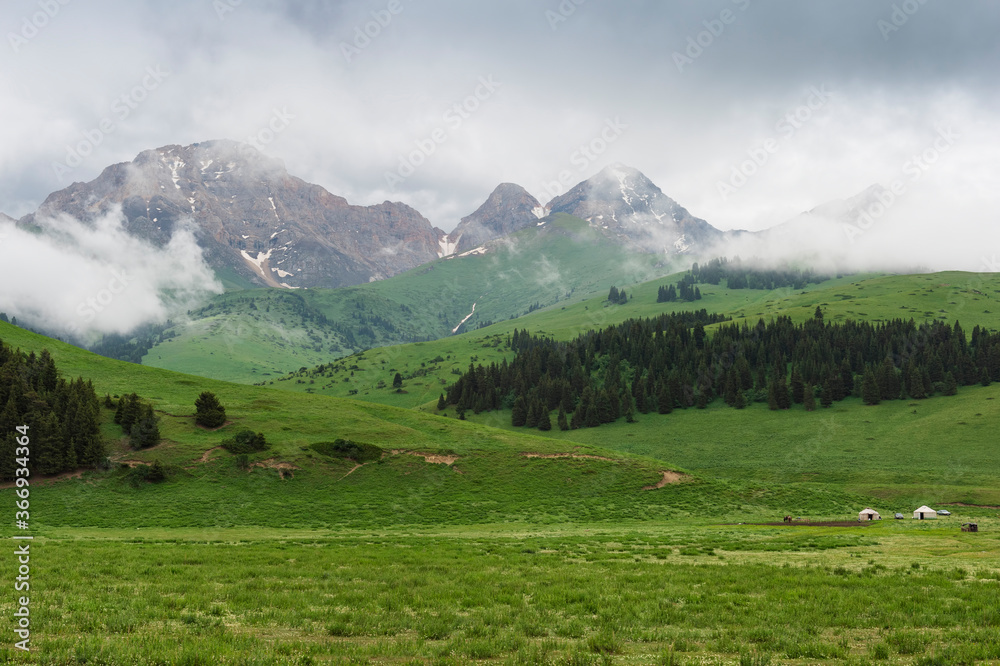 Moutainscape, Naryn Province, Kyrgyzstan