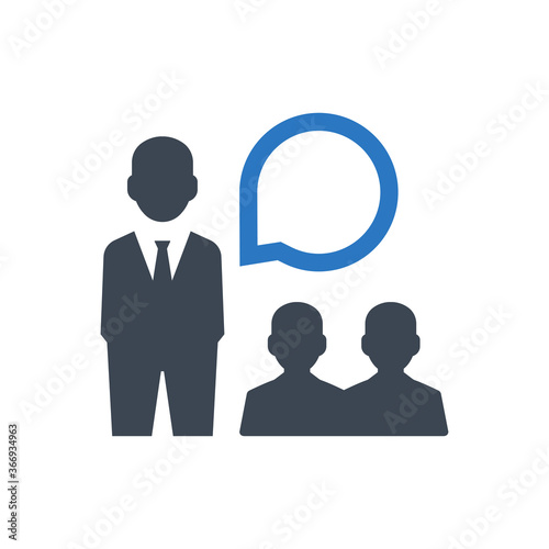 Business Lecture Icon