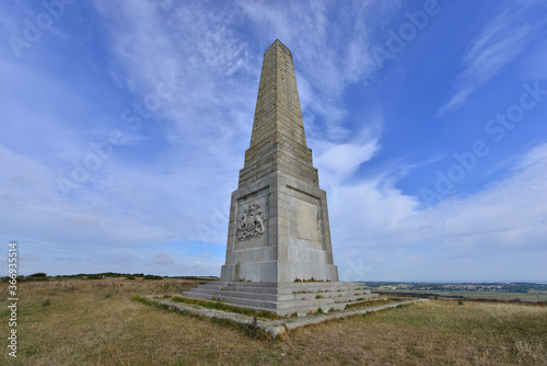 Yarborough Monument at Bembridge down on the isle of Wight