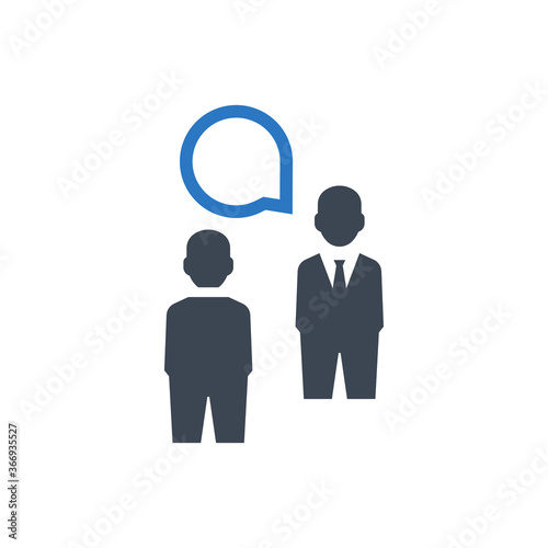 Business Conversation Icon