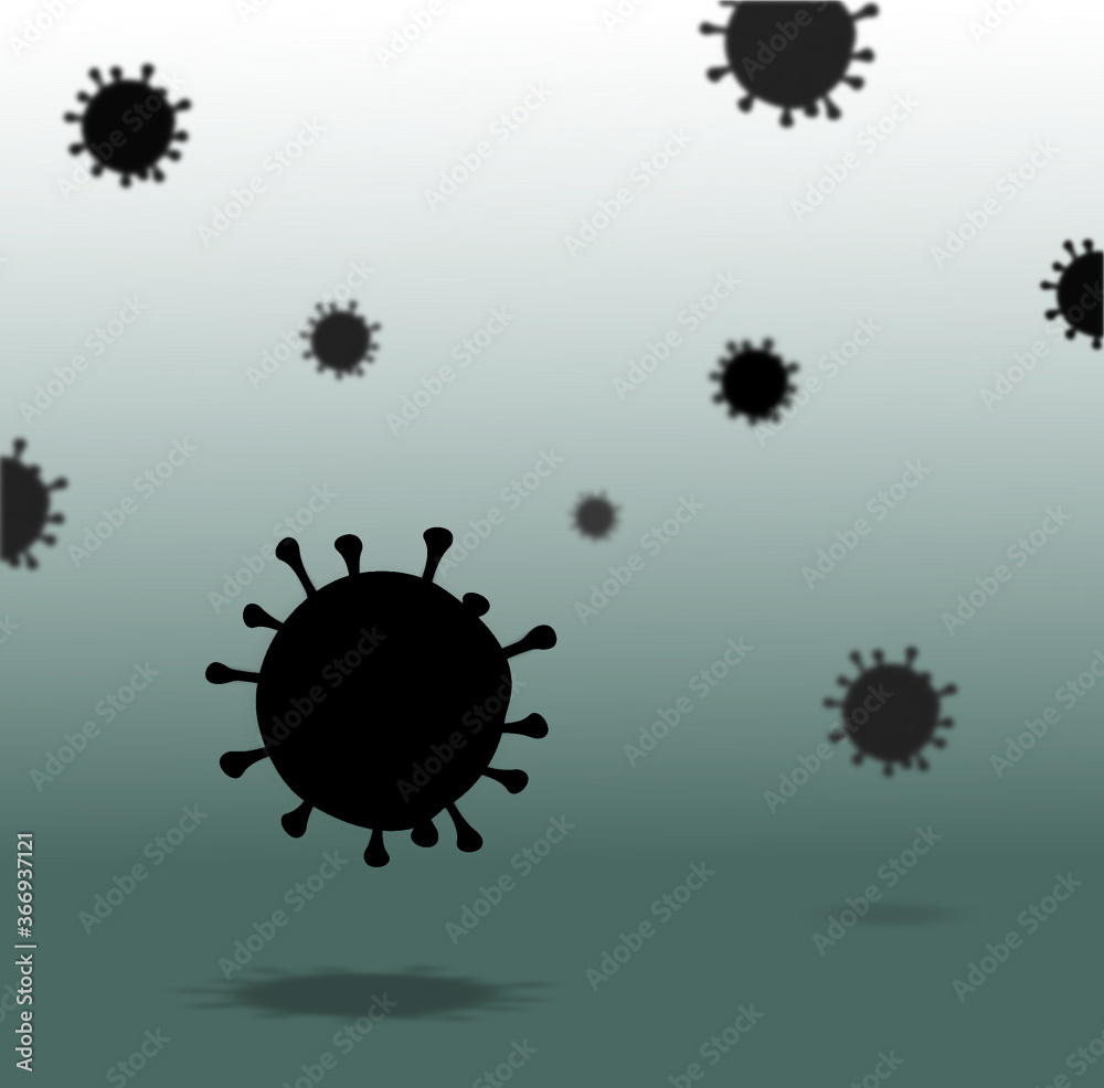 Coronavirus 2019-Nov novel coronavirus concept responsible for the Asian flu outbreak and coronaviruses influenza as dangerous flu strain cases as a pandemic.
