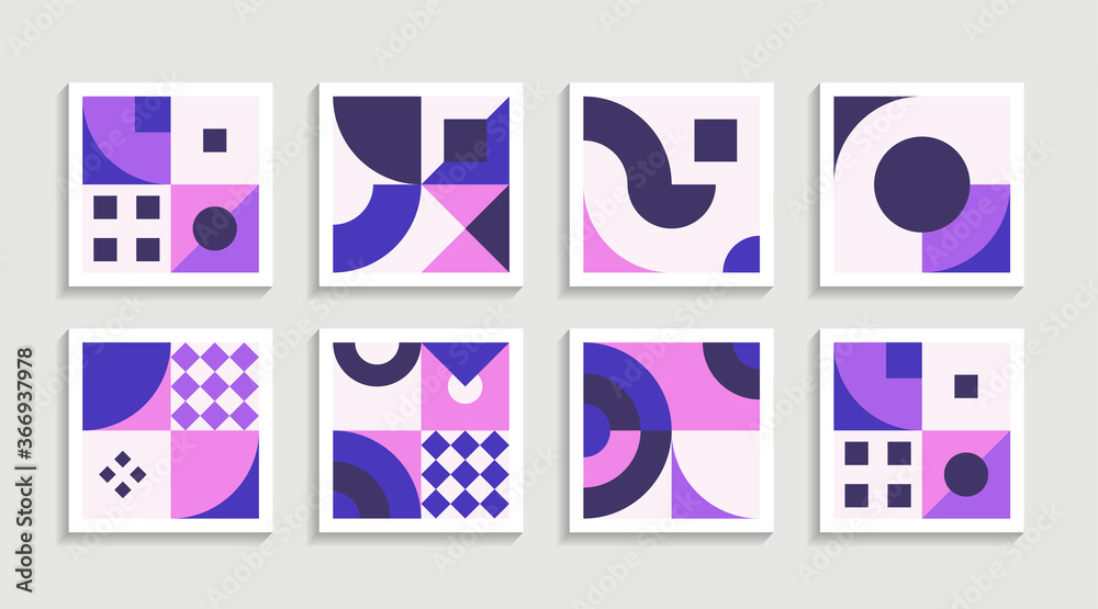 Modern Geometric artwork poster set with simple shape and figure. Abstract minimalist pattern design style for web, banner, business presentation, branding package, fabric print, wallpaper Modern Geometric artwork poster set with simple shape and figure. Abstract minimalist pattern design style for web, banner, business presentation, branding package, fabric print, wallpaper