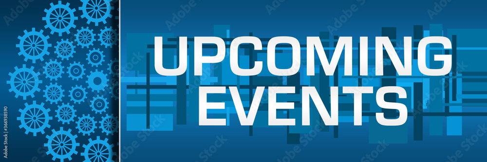 Upcoming Events Blue Left Gears Circular Horizontal Upcoming Events Blue Left Gears Circular Horizontal