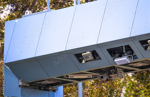 Photography Overhead vehicle scanner and camera equipment