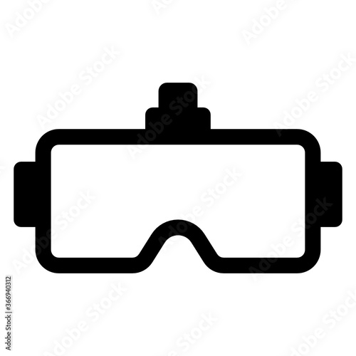 
A protective goggles vector design, summer eyewear 
