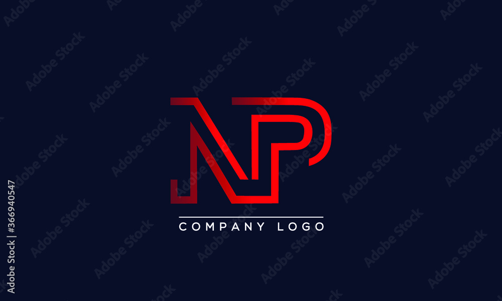 Creative letters NP or PN Logo Design Vector Template. Initial Letters NP Logo Design Creative letters NP or PN Logo Design Vector Template. Initial Letters NP Logo Design