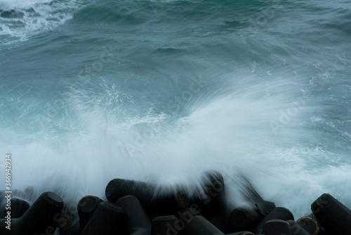 Fototapeta Naklejka Na Ścianę i Meble -  Sea  wave water  ocean