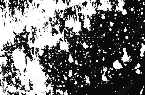 Wallpaper Mural Black paint stains.Grunge texture. Grunge black and white vector overlay. Grungy grainy surface. Torontodigital.ca