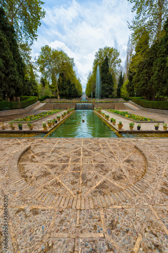 Shazdeh Mahan Garden or Prince`s Garden, Mahan, Kerman Province, Iran photo