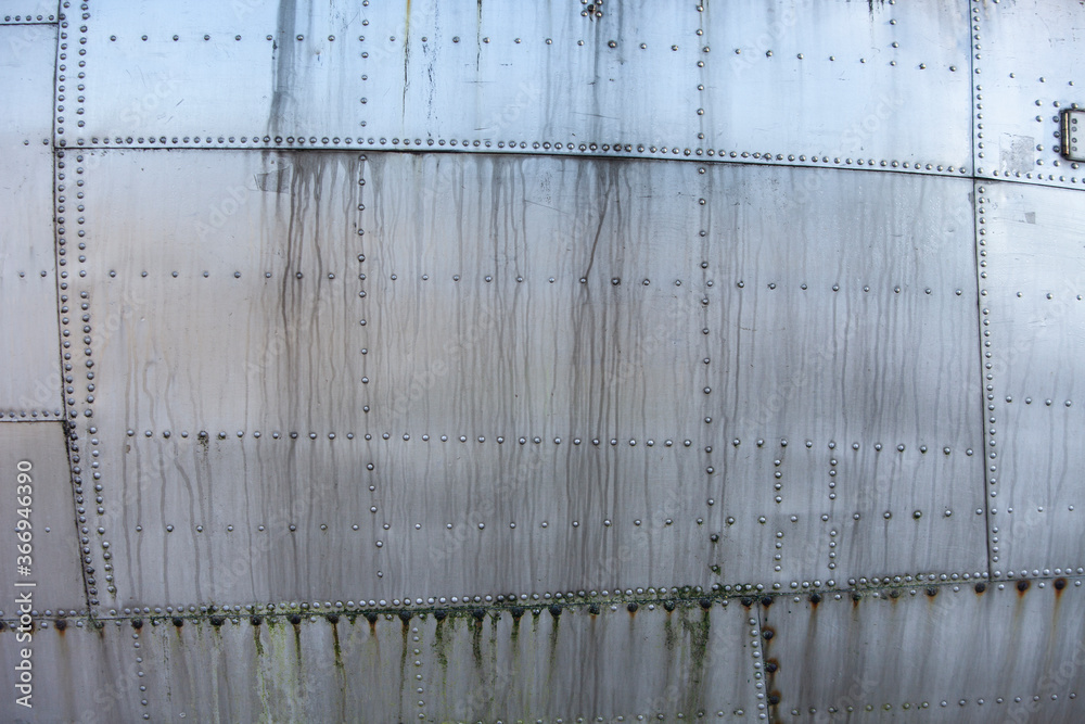 Old Aircraft Metal Covering tiles Texture