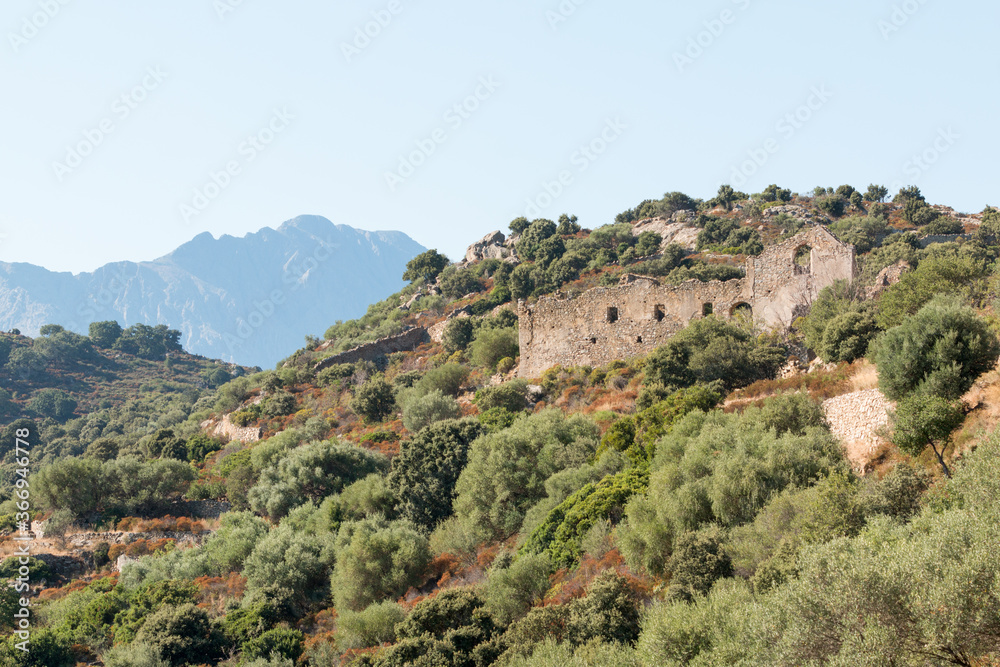 Ruine dans le maquis Corse
