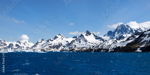 Drygalski Fjord, Floating Icebergs, South Georgia, South Georgia and the Sandwich Islands, Antarctica © Gabrielle