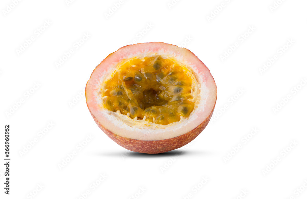 Passion fruit an isolated on white background Passion fruit an isolated on white background