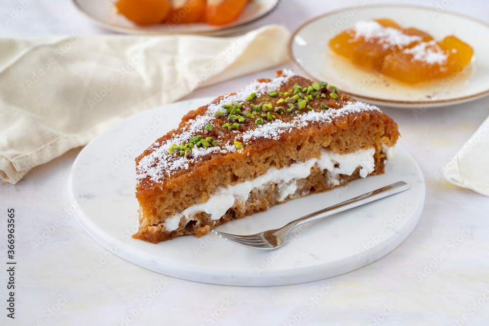 creamy bread dessert creamy bread dessert