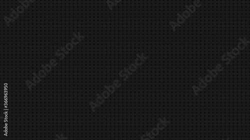 Black dot texture on grey wallpaper, Abstract vector backgrounds.
