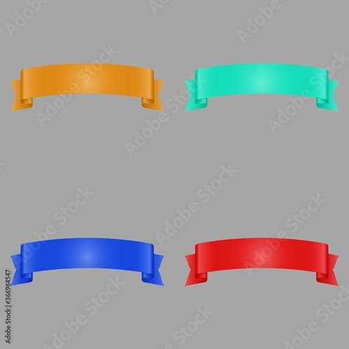 set of ribbons