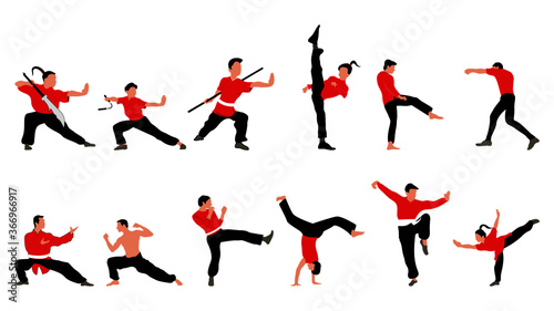 Martial Arts Fighting Positions