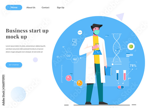 web landing page scientist find antivirus