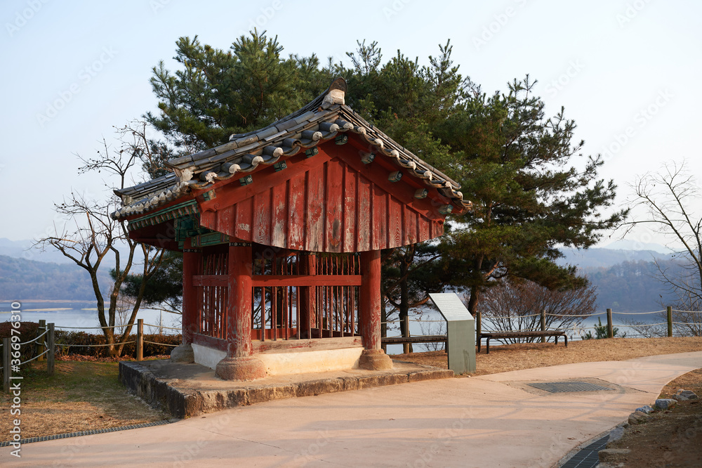 Munui Cultural Heritage Complex in Cheongju-si, South Korea.
