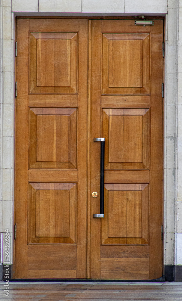 old wooden doors