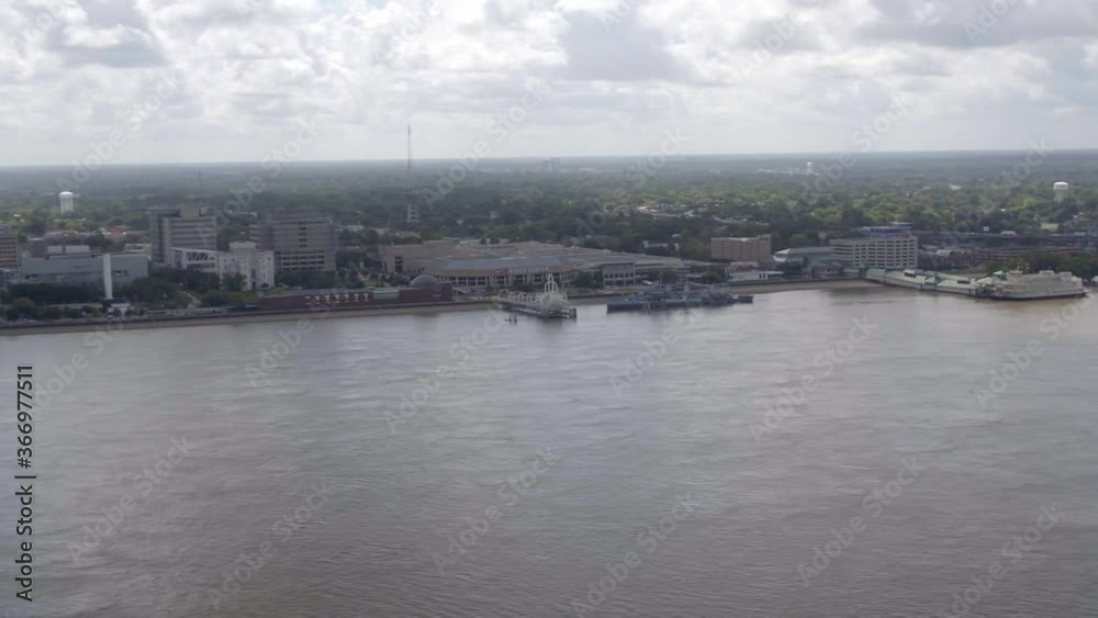 Drone Video of Baton Rouge Louisiana and Mississippi River Drone Video of Baton Rouge Louisiana and Mississippi River