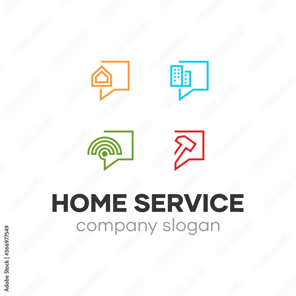 All In One Home Service Logo Idea All In One Home Service Logo Idea