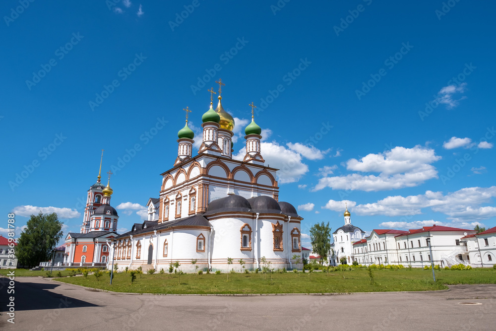 Varnitsky Trinity-Sergius Monastery in the Yaroslavl Region, Rostov Veliky, Varnitsa settlement.