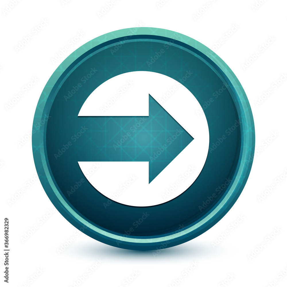 Next arrow icon shiny light blue round button illustration Next arrow icon shiny light blue round button illustration