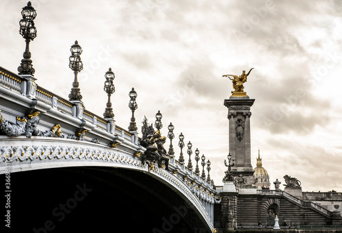Pont Alexandre III à Paris © P.E Faivre