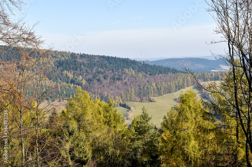 Fototapeta Naklejka Na Ścianę i Meble -  panoramic view of the mountains