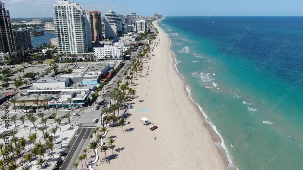 Drone Video of Fort Lauderdale Florida During COVID-19 Pandemic Drone Video of Fort Lauderdale Florida During COVID-19 Pandemic