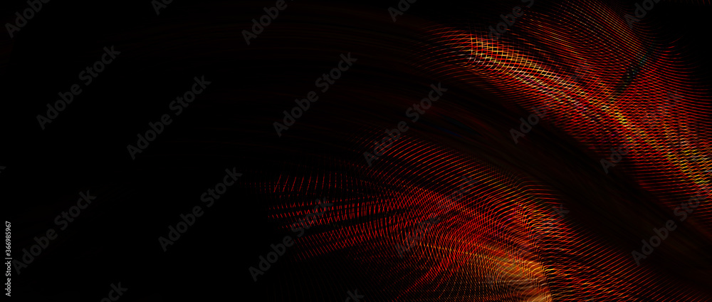 High speed technology concept, Line art light abstract panorama background High speed technology concept, Line art light abstract panorama background