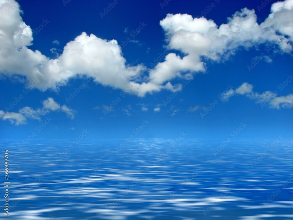 sky and sea sky and sea