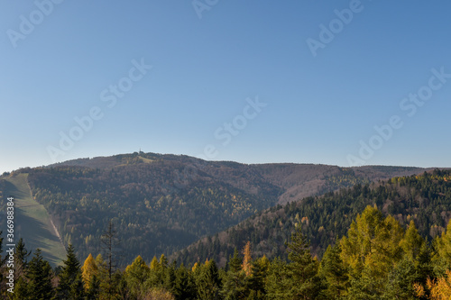 Fototapeta Naklejka Na Ścianę i Meble -  panoramic view of the mountains