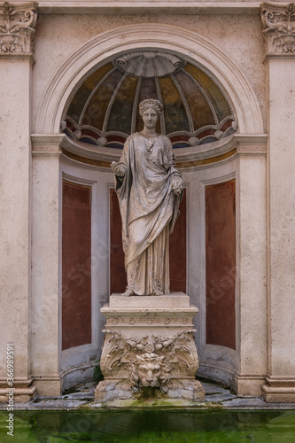 Palazzo Ferrajoli Fountain, Rome, Lazio, Italy