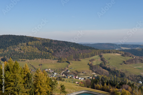 Fototapeta Naklejka Na Ścianę i Meble -  panoramic view of the mountains