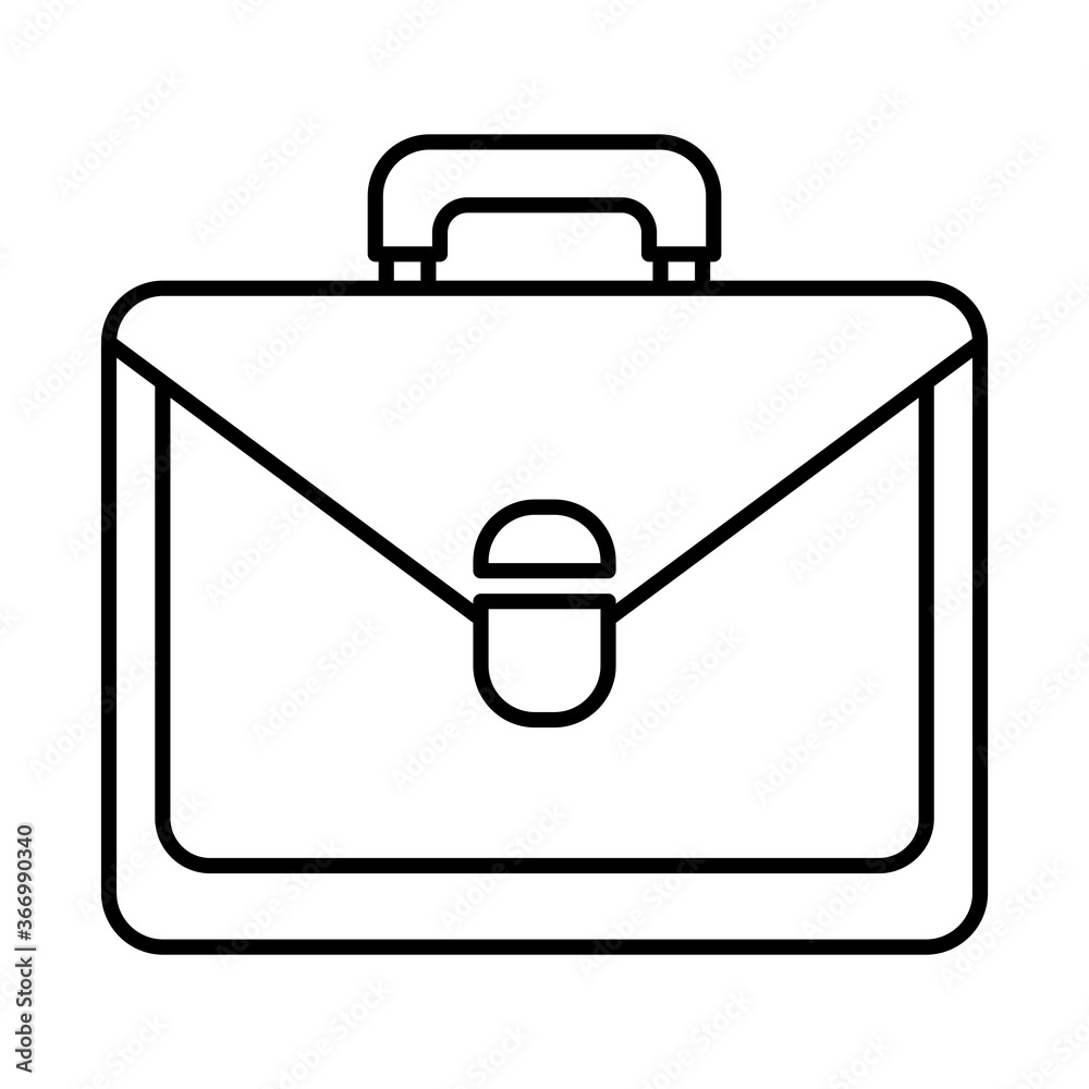 business portfolio icon, line style business portfolio icon, line style