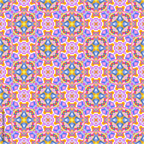 Vector abstract ethnic hand drawn background