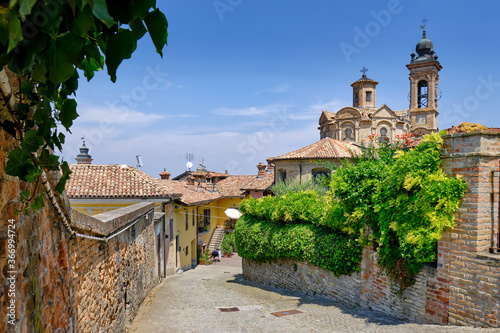 Neive  village in the Langhe  Piedmont